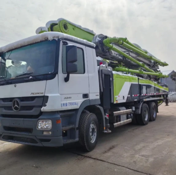 52 Meter Mobile Truck Mounted Concrete Pump Truck factory