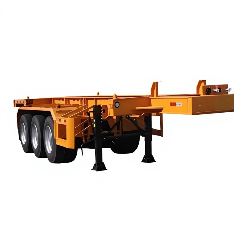 3 Axis 40 Foot Chassis Semi Trailer