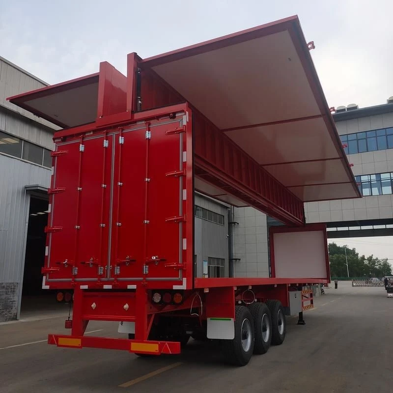 3 Axis 40 Foot Open Wing Cargo Trailer best