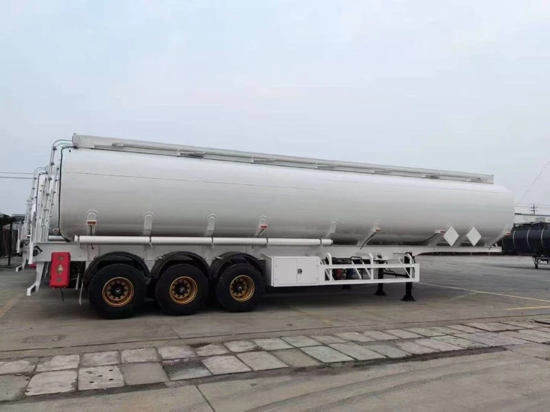3-axle-aluminum-fuel-tanker-trailer high quality