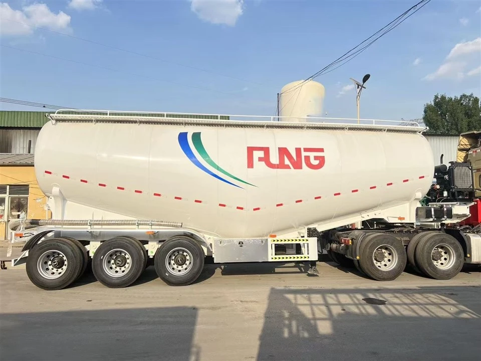 3 Axle Bulk Cement Tanker Trailer