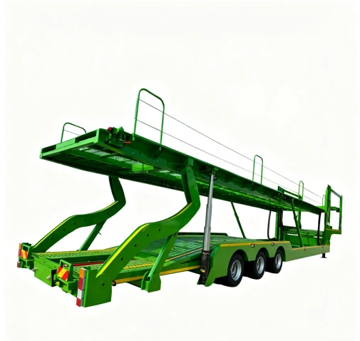 3 Axle Double Decker Semi Trailer For Automobile Transportation