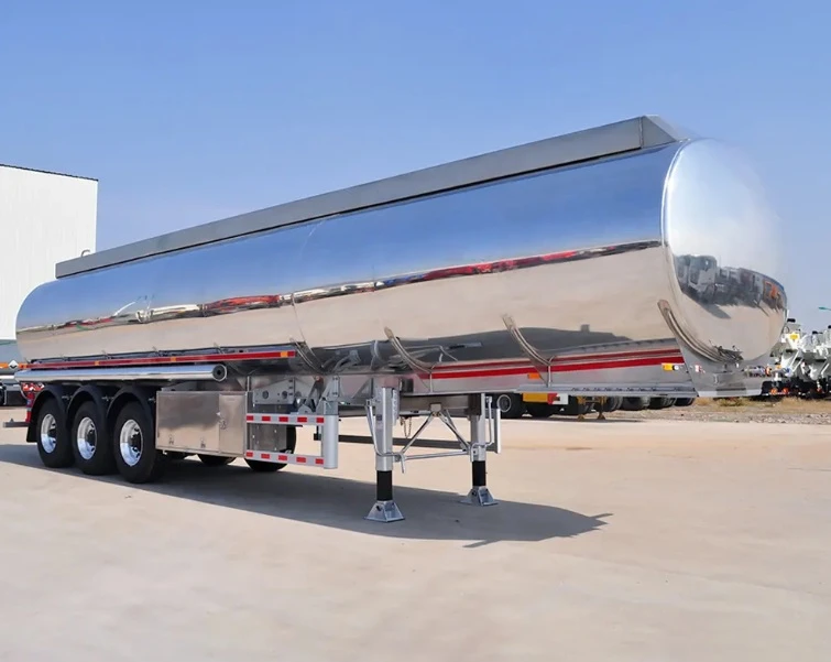 4 Axle Fuel Tank Semi Trailer