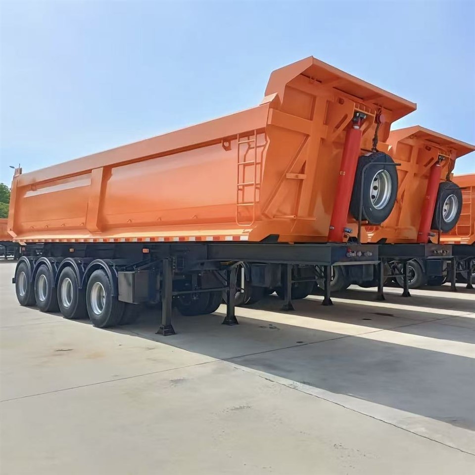 4-Axle Rear Dump Semi-Trailer