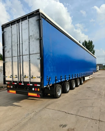 5 Axle Cargo Trailer 53 Foot Box Semi Trailer high quality