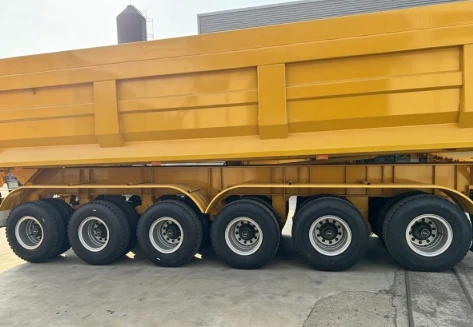 6 Axle Rear Dump Semi Trailer suppliers