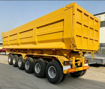 6 Axle Rear Dump Semi Trailer best