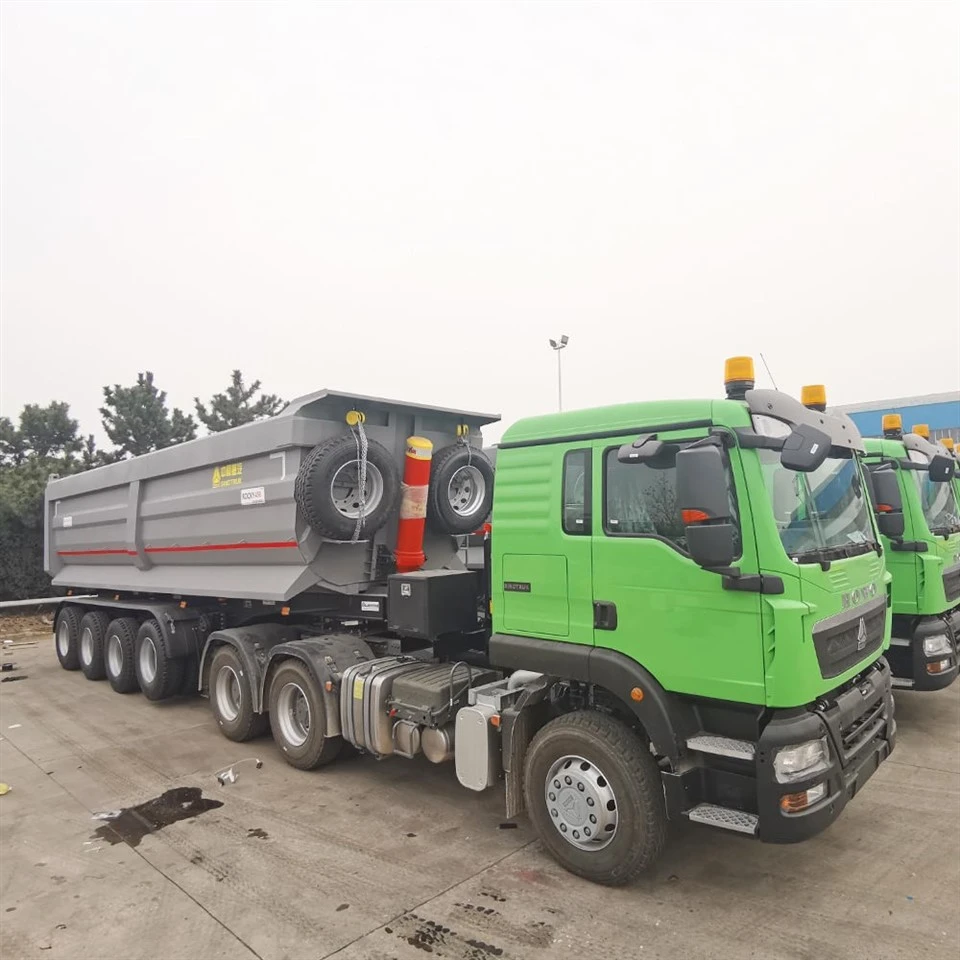 Chinese Made Rear Flip Semi Trailer best