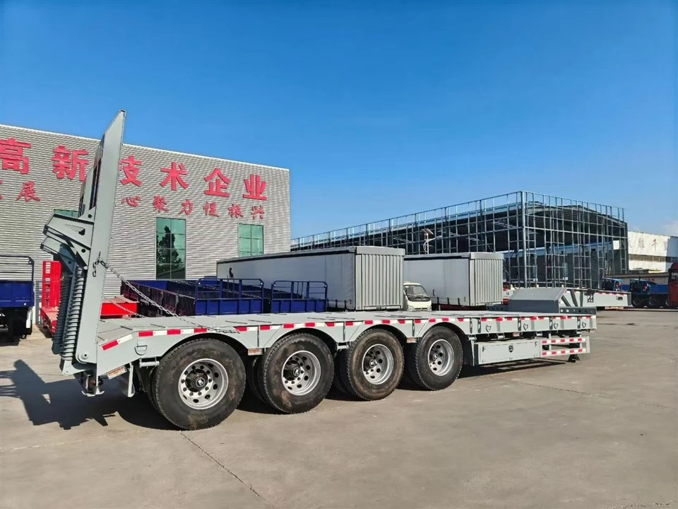 info-1-1 Extendable Low Bed Transport Trailer best