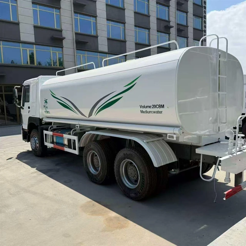 HOWO 6x4 20 Cubic Water Tanker Truck factory