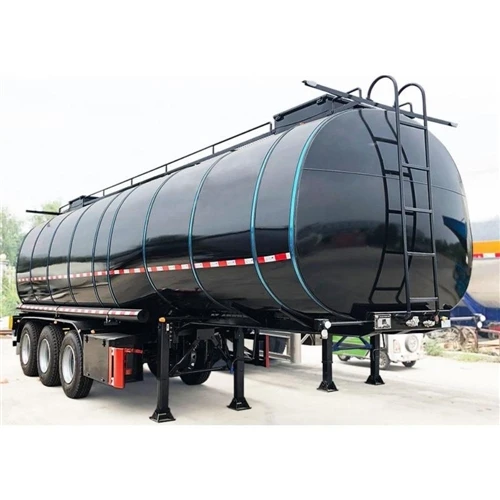 Multiple Uses Of Asphalt Tank Semi Trailer in Overseas Road Infrastructure
