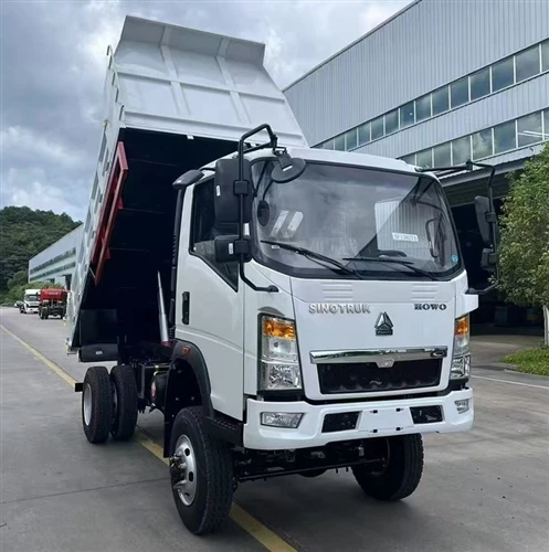 SINOTRUK HOWO 4x2 Light‑Duty Tipper Truck For African Construction Projects