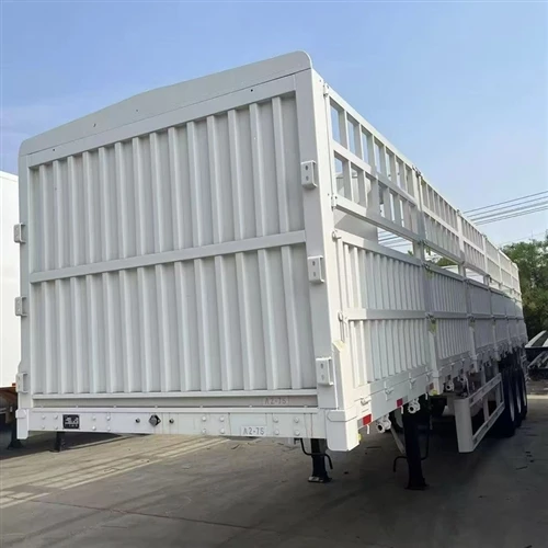 High Quality Stake Fence Semi Trailer For Bulk Cargo Transport Ready For Export