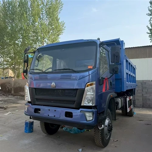 Well-Refurbished HOWO 4x2 Light Dump Truck Ready For Export To Africa & Middle East Markets