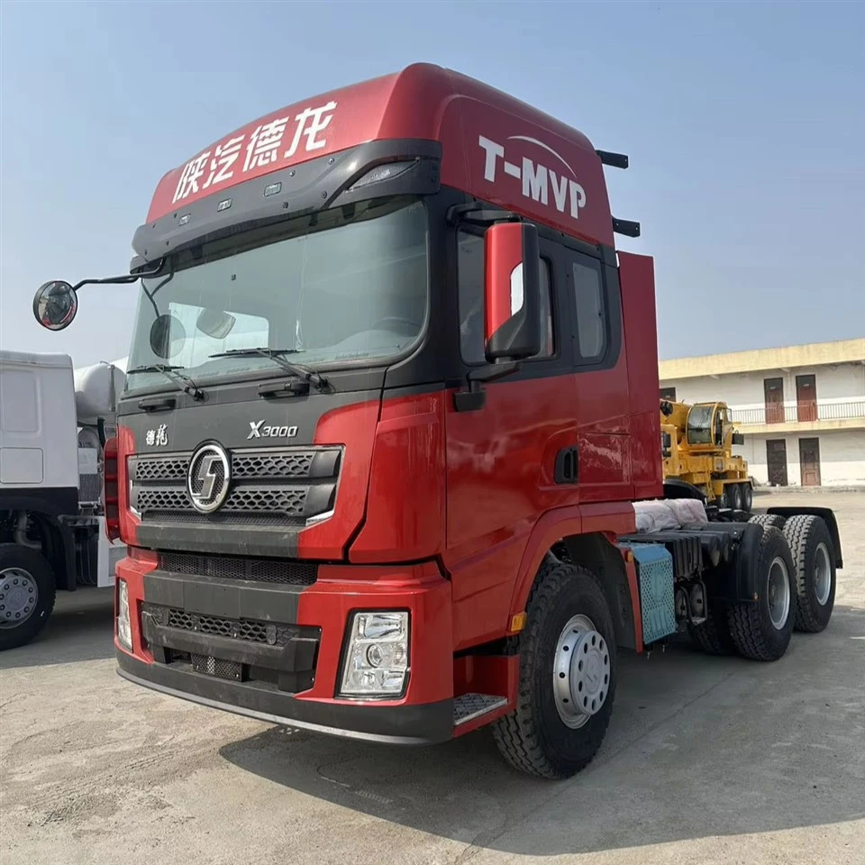 Shaanxi Automobile Delong X3000 6X4 Diesel Tractor With 450 Horsepower