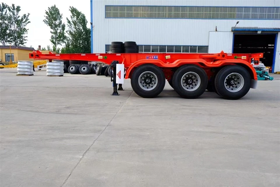 Short Frame Skeleton Trailer factory