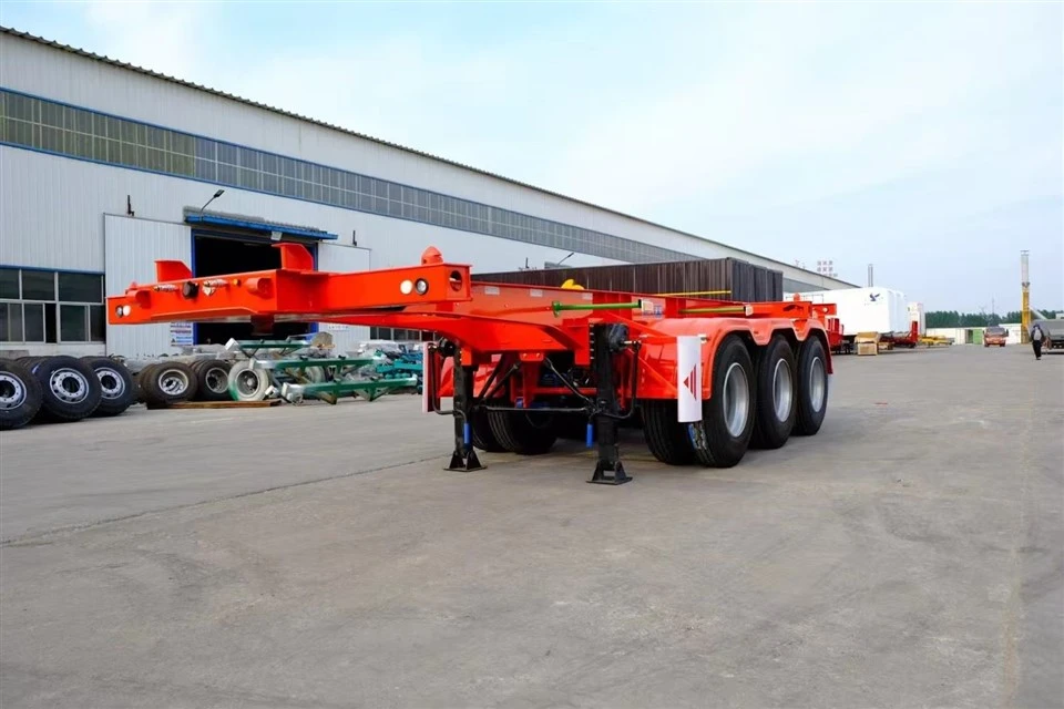 Short Frame Skeleton Trailer suppliers
