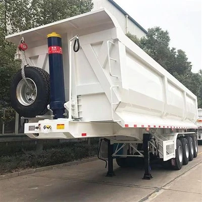 4 Axle 40 100T Dump Trailer