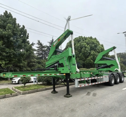 Transport 20/40 Foot Container Side Loader Semi Trailer