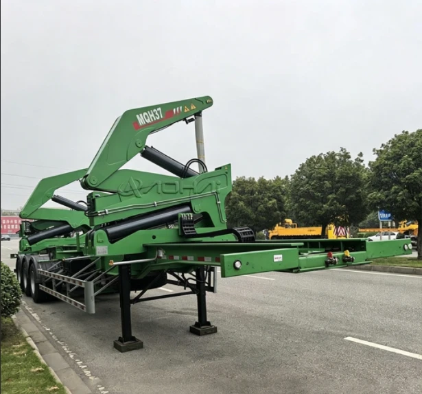 Transport 20/40 Foot Container Side Loader Semi Trailer factory